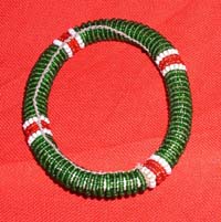 Green warrior bracelet
